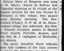 DSDempseyFuneralServices Photo Album of Ray Payne Curator, Pioneer Oil Museum